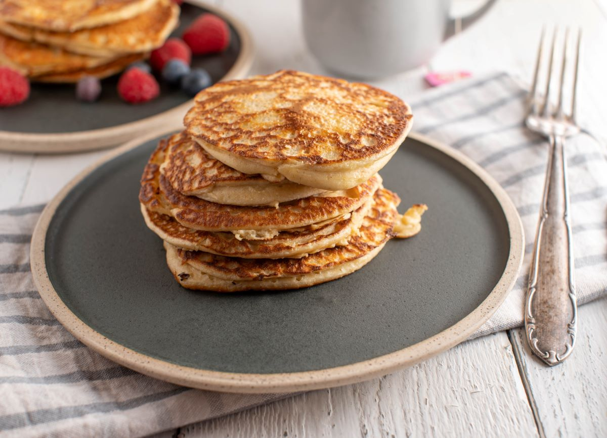 Protein pancakes wysokobiałkowe placuszki przepis Mojegotowanie.pl