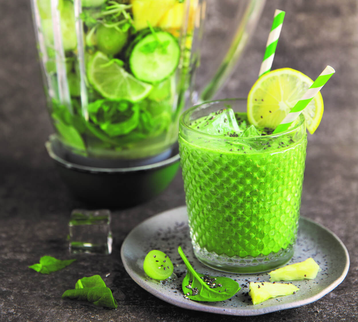 Smoothie ze szpinakiem