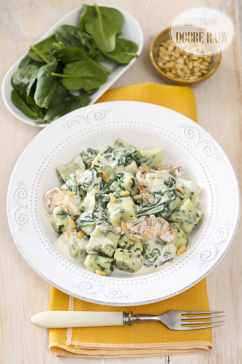 Gnocchi ze szpinakiem