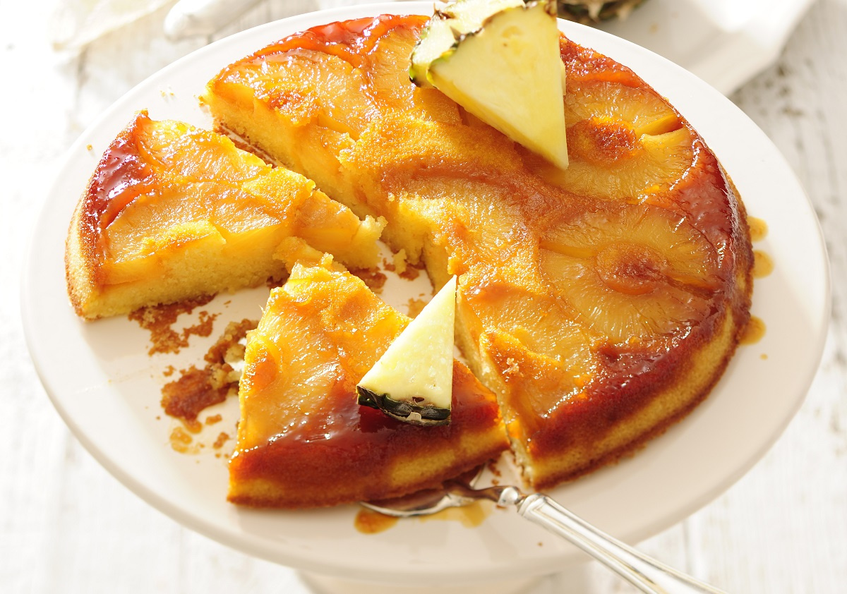 Tarta tatin z ananasem