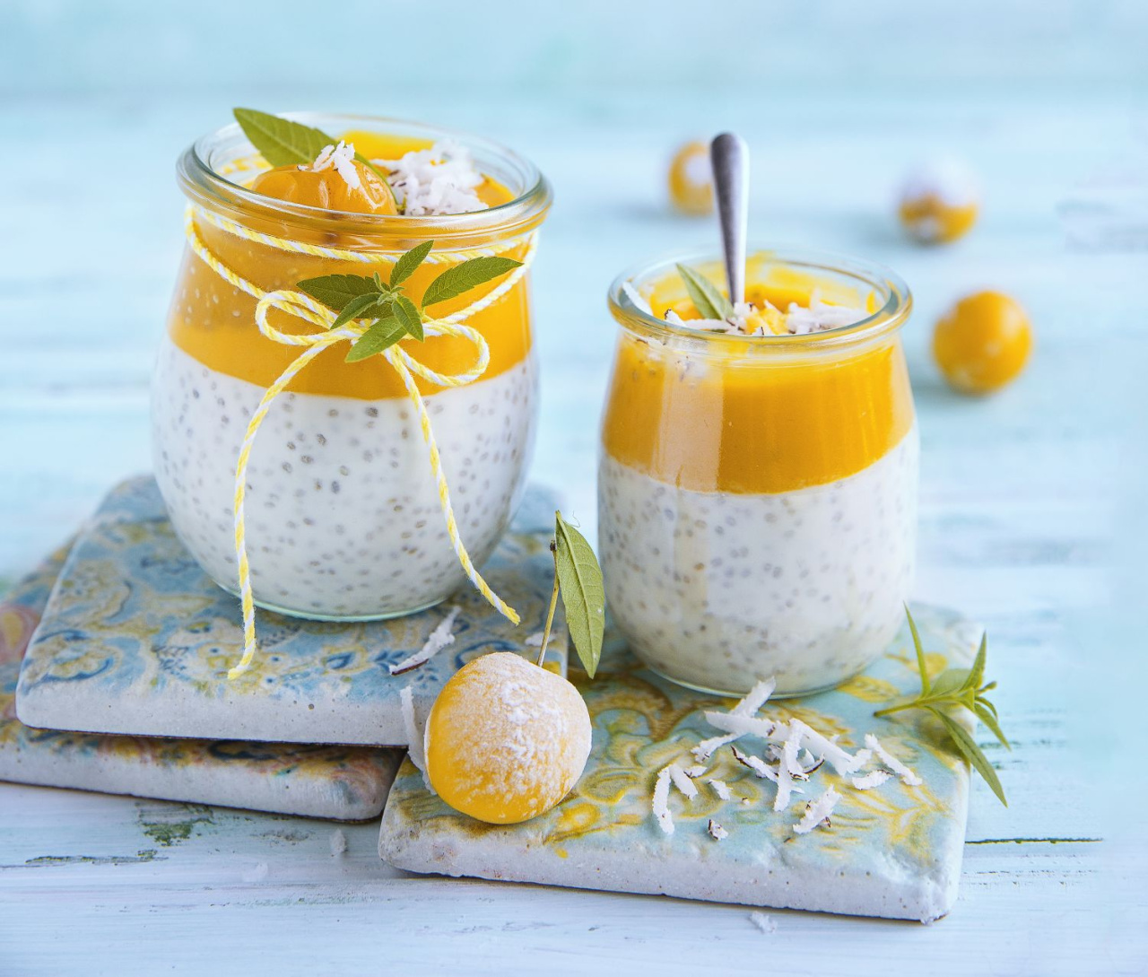 Pudding chia z mango