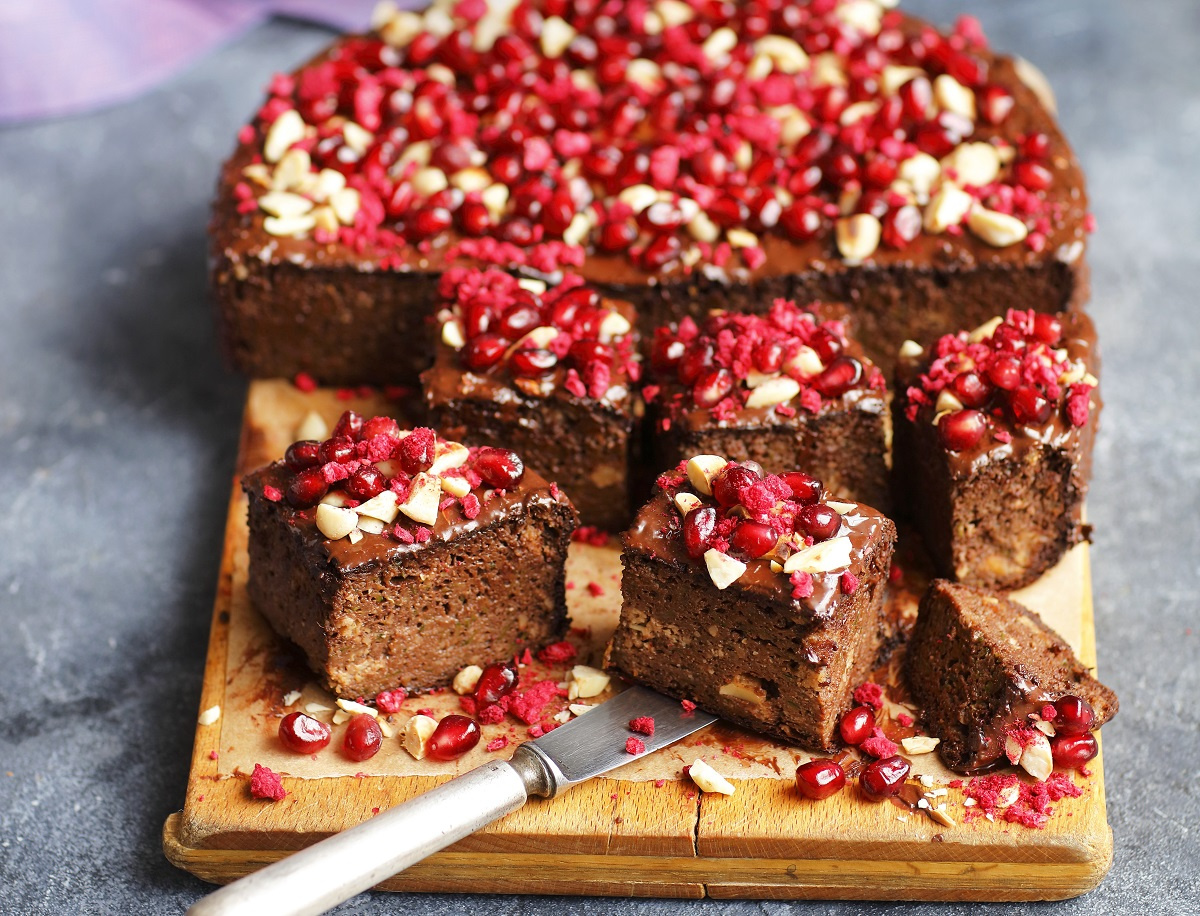 Brownie z cukinii przepis Mojegotowanie.pl