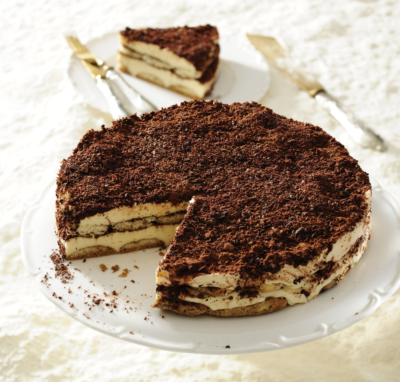 Tort tiramisu