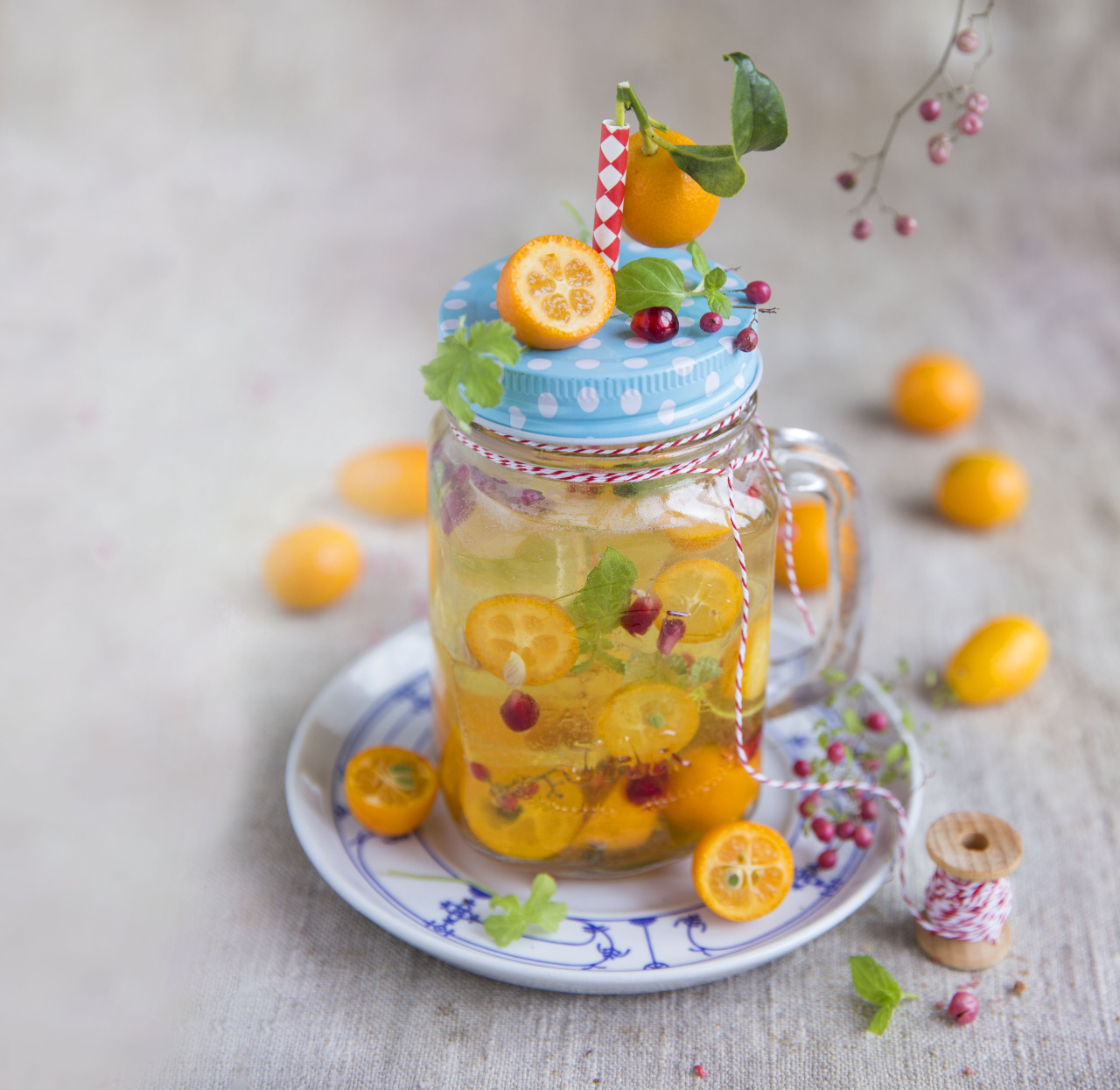 Lemoniada z geranium