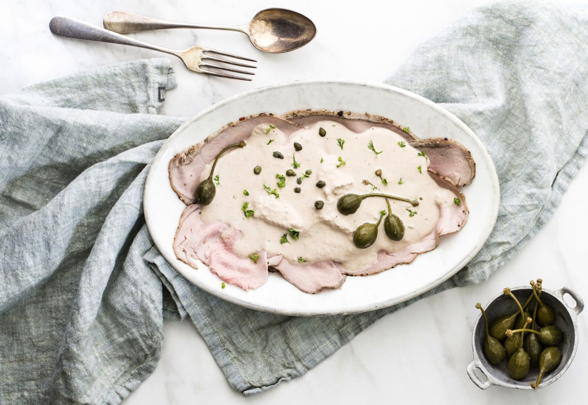 Vitello tonnato – cielęcina w sosie tuńczykowym