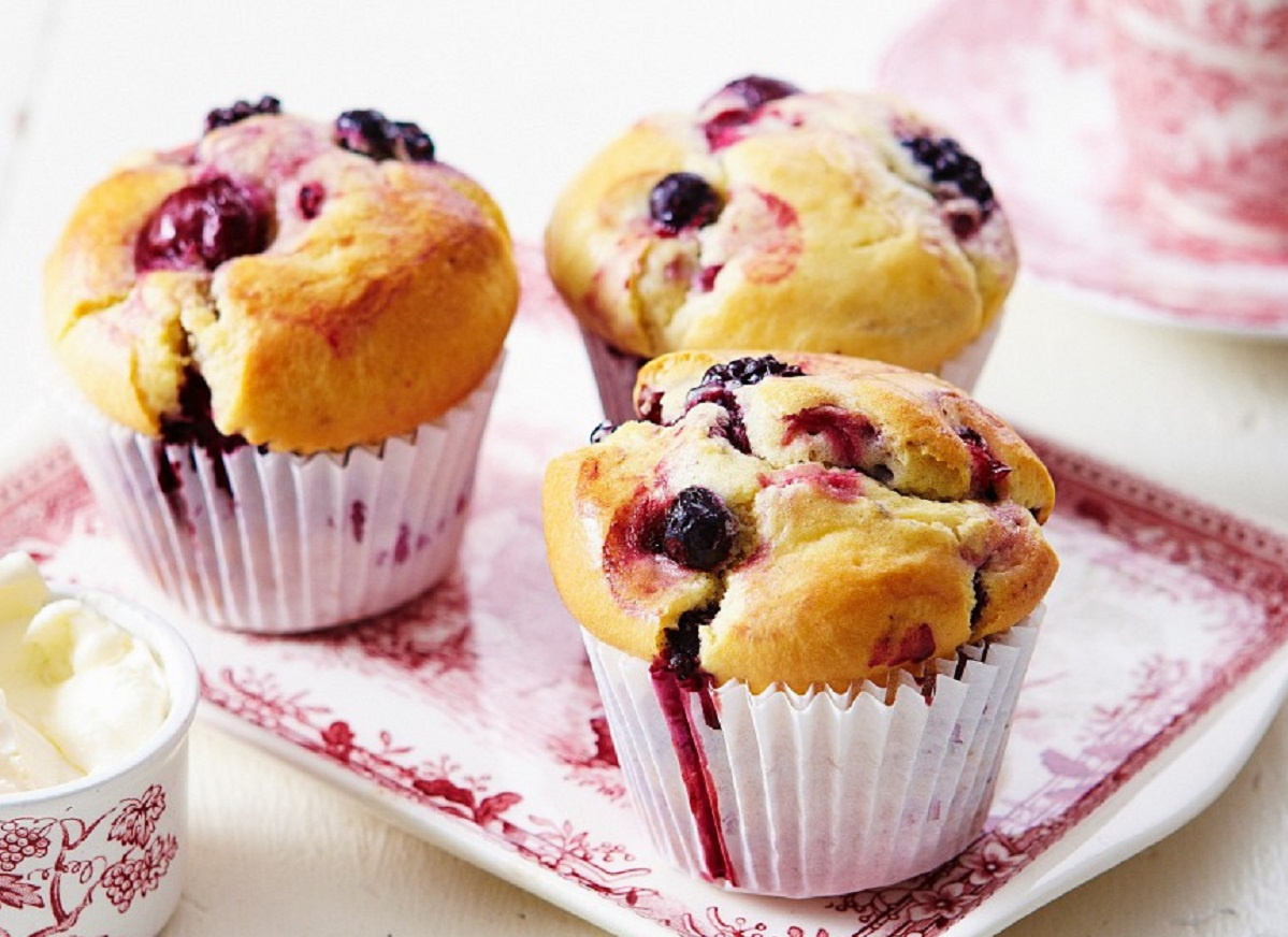 Muffinki z borówkami