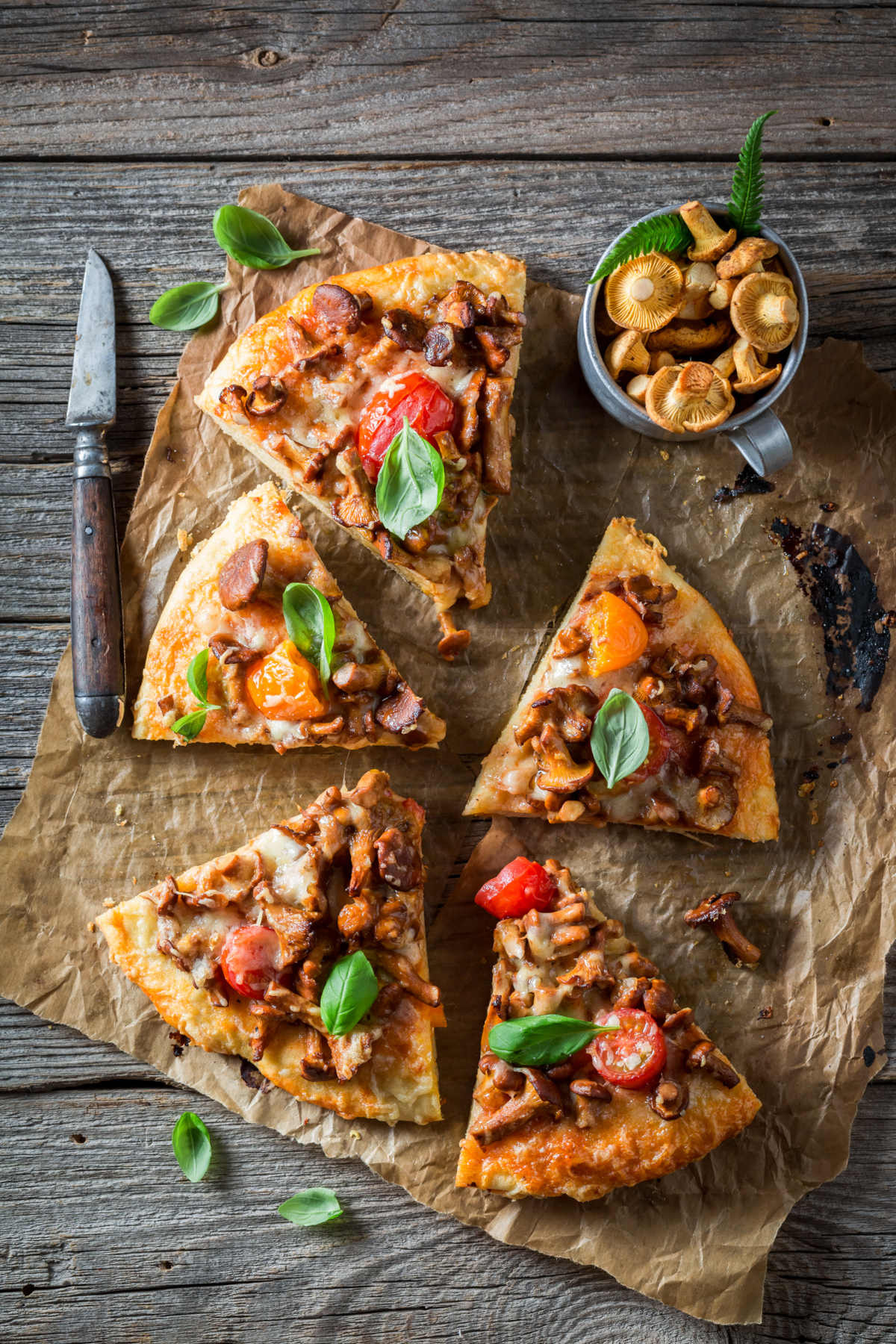 Pizza z kurkami