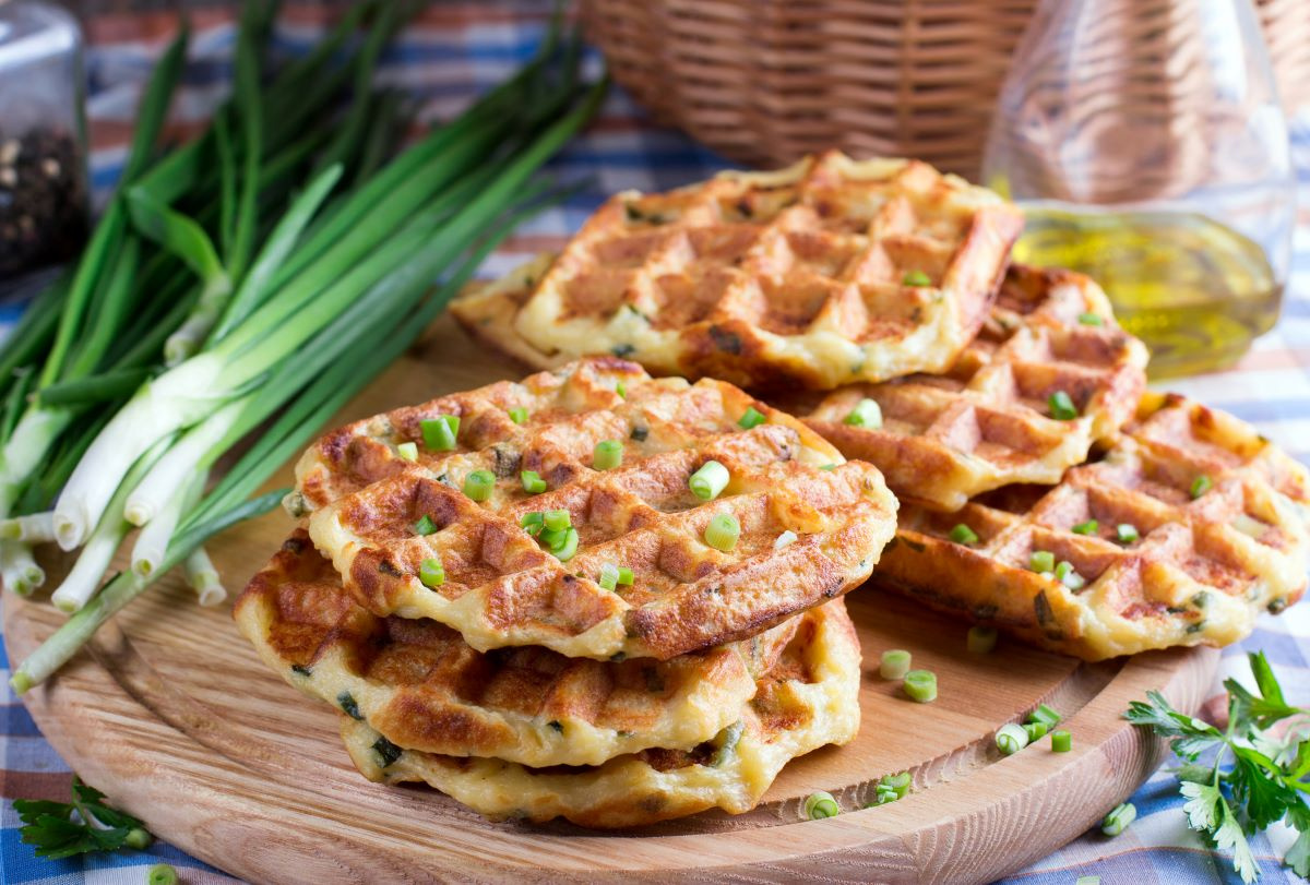 Gofry ziemniaczane