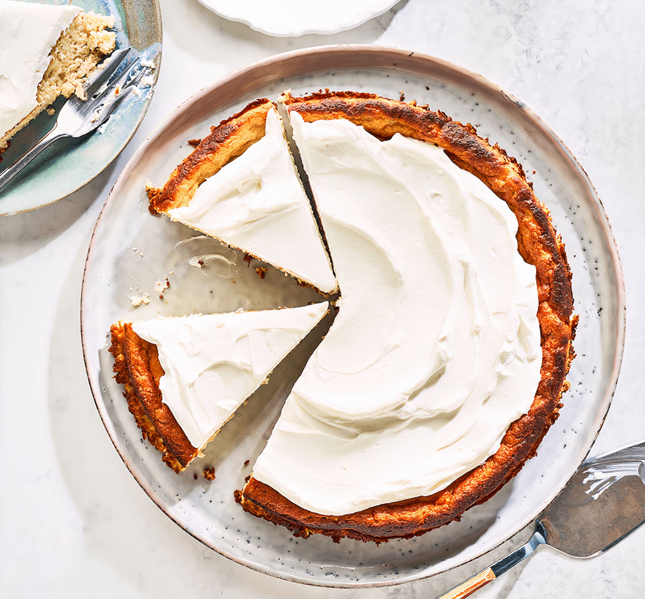 Tort keto waniliowy