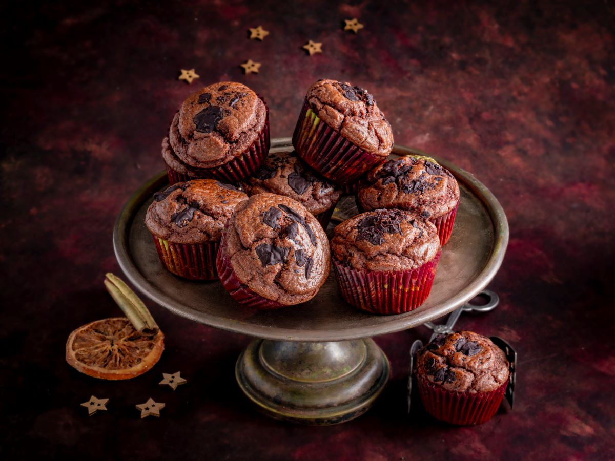 Muffiny piernikowe