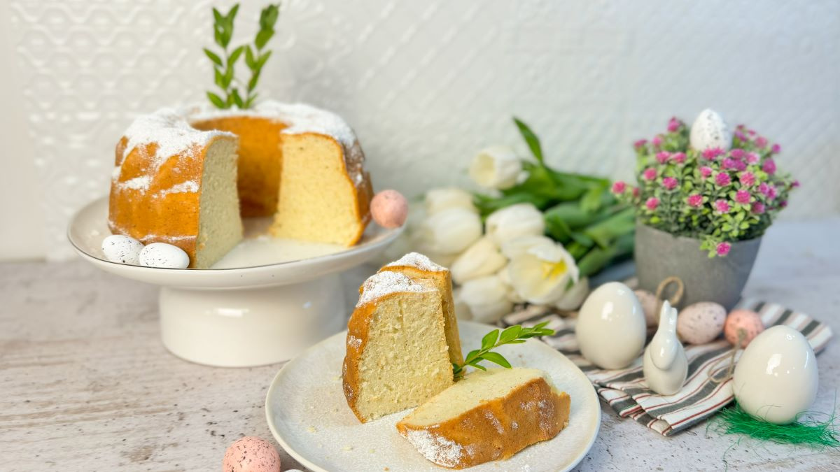 Babka z białek