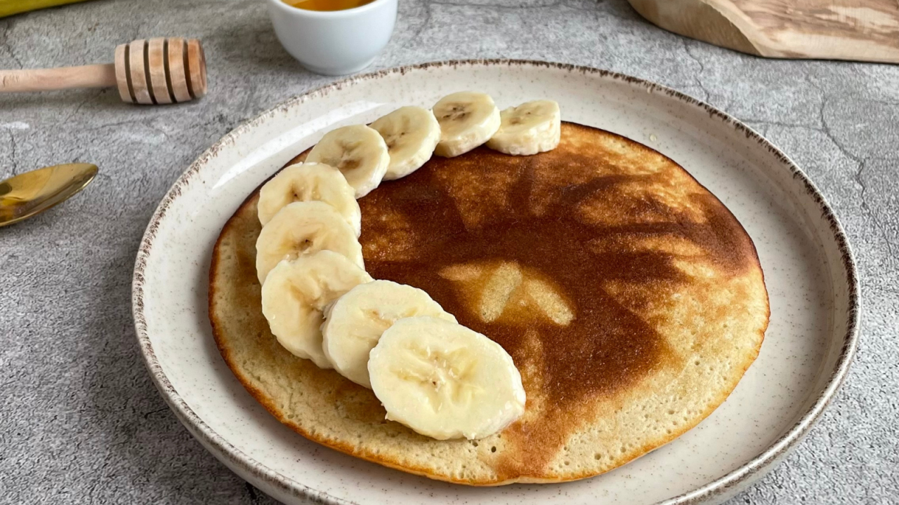 Omlet z bananem