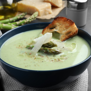 Zupa krem ze szparagów zielonych