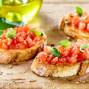 Bruschetta z pomidorami