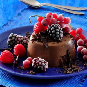 Czekoladowy krem bawarski