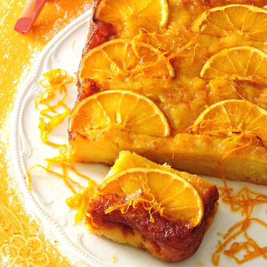 Greckie ciasto z pomarańczami