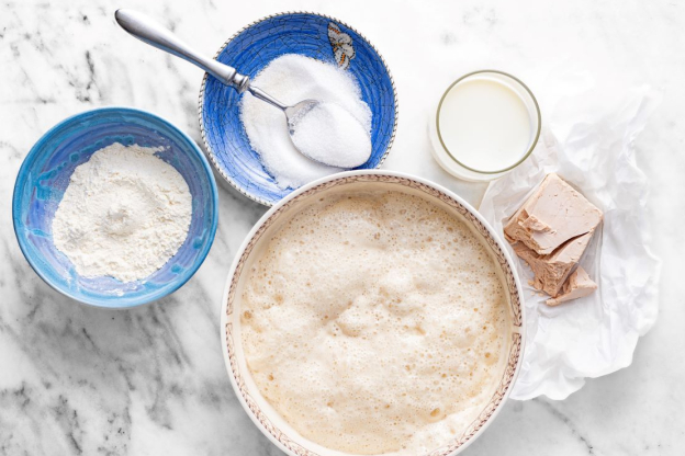 Jagodzianki –  zaczyn