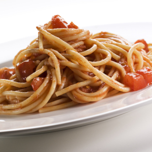 Spaghetti z aromatem bazylii