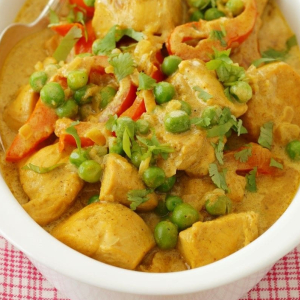 Kurczak curry z mlekiem kokosowym