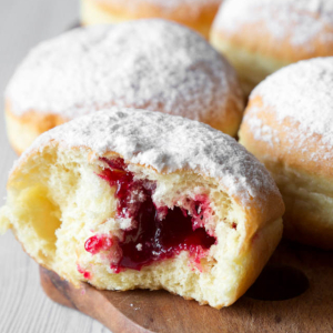 Pączki z marmoladą