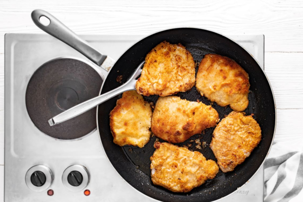 Kotlety schabowe smażone na patelni