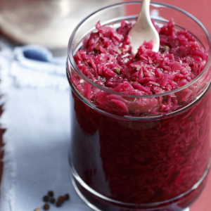 Czerwona kapusta kiszona