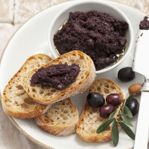 Tapenada z czarnych oliwek