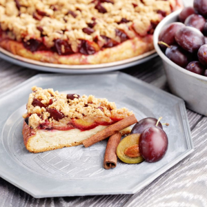 Ciasto drożdżowe ze śliwkami