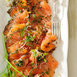 Carpaccio z łososia