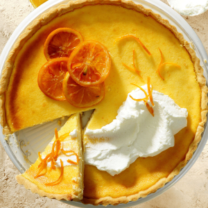 Sernik pomarańczowy z ricottą