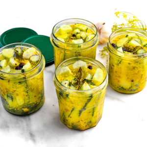 Ogórki w musztardzie