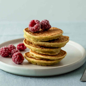 Placki z cukinii na słodko