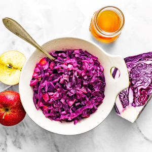 kapusta czerwona zasmażana