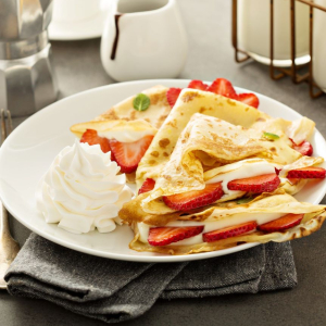 Naleśniki z truskawkami