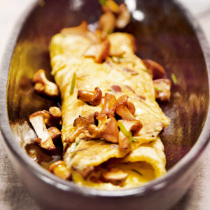 Naleśniki z kurkami