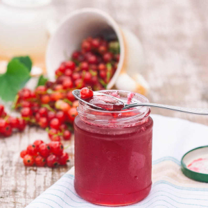 Galaretka z czerwonej porzeczki