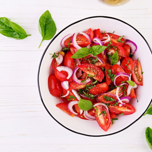 Sałatka z pomidorów