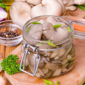 Boczniaki à la śledzie według babci Halinki