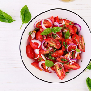 Sałatka z pomidorów