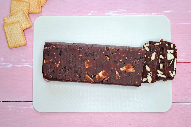 blok czekoladowy - podanie