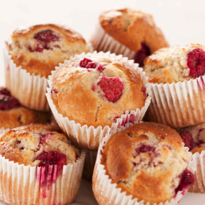 Muffinki z malinami