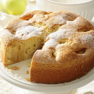 Ciasto ucierane z jabłkami