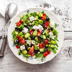 Sałatka z bobem i fetą