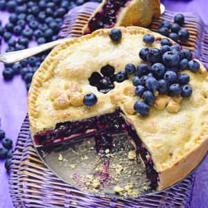 Ciasto z borówkami amerykańskimi