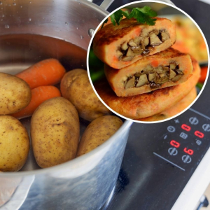 kartoflaki kobylowolskie z grzybami