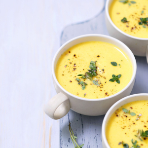 Zupa krem z kalafiora, marchewki i ziemniaków