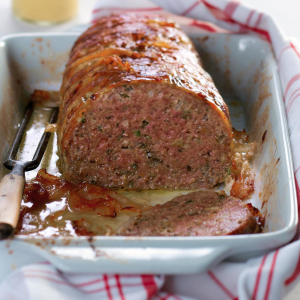 Klops domowy pieczony