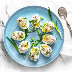 Jajka w sosie tatarskim