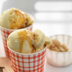 Wegańskie lody z bananów