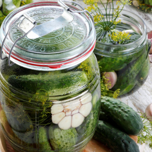 ogórki kiszone